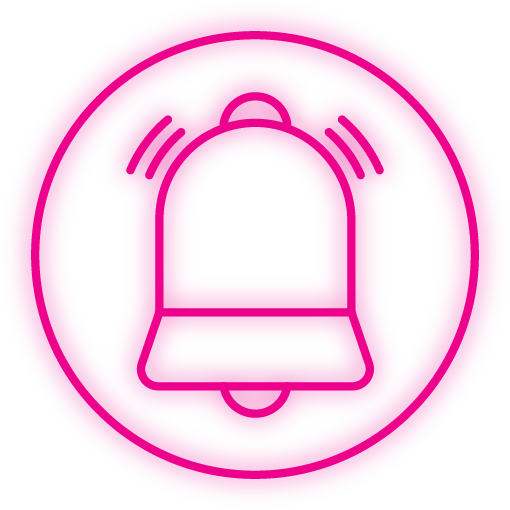 Icône de cloche de rappel