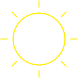 Illustration soleil décorative