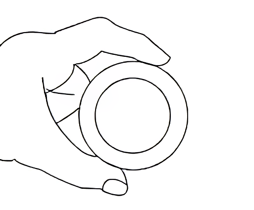 Lavage des mains et nettoyage de RINGZA avec un savon doux et de l'eau